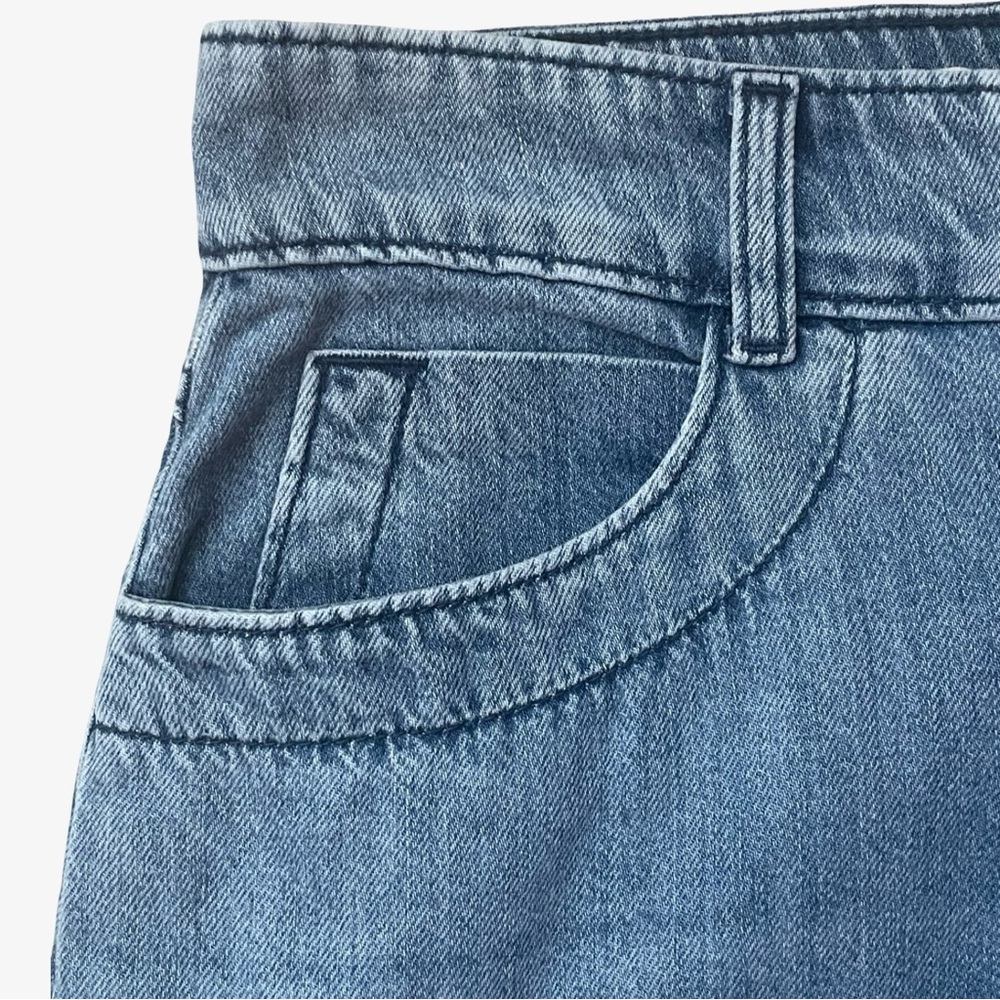 Anthropologie Pilcro Mid-Rise Super Wide Leg Jeans
Elkhorn Coral Blue 30 NWT - Picture 4 of 16